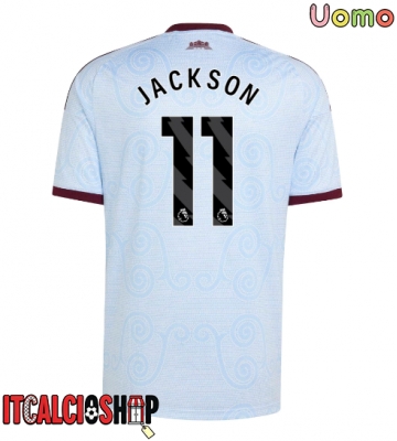 Aston Villa Nicolas Jackson #11 Terza Maglia 2026-27 Manica Corta